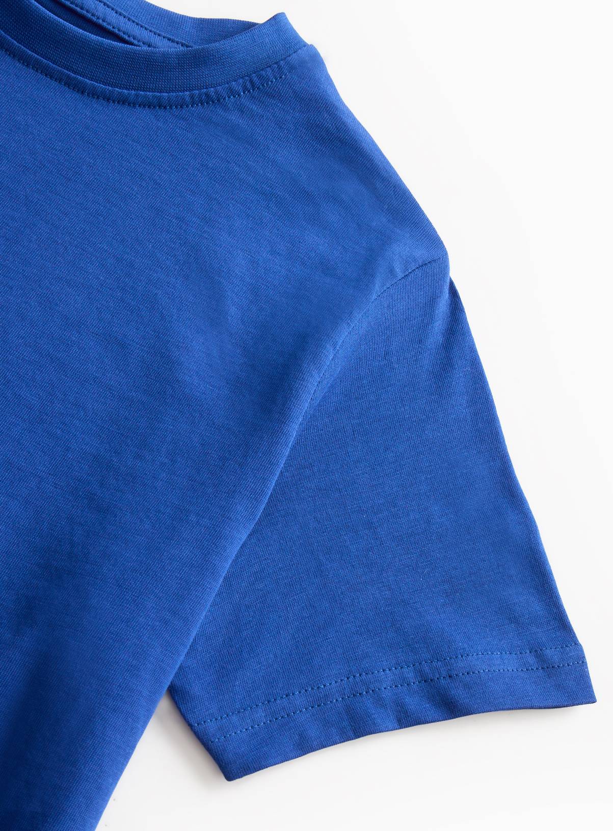 Blue Cotton Crew Neck Sports T-Shirts 2 Pack 11 years - Image 3