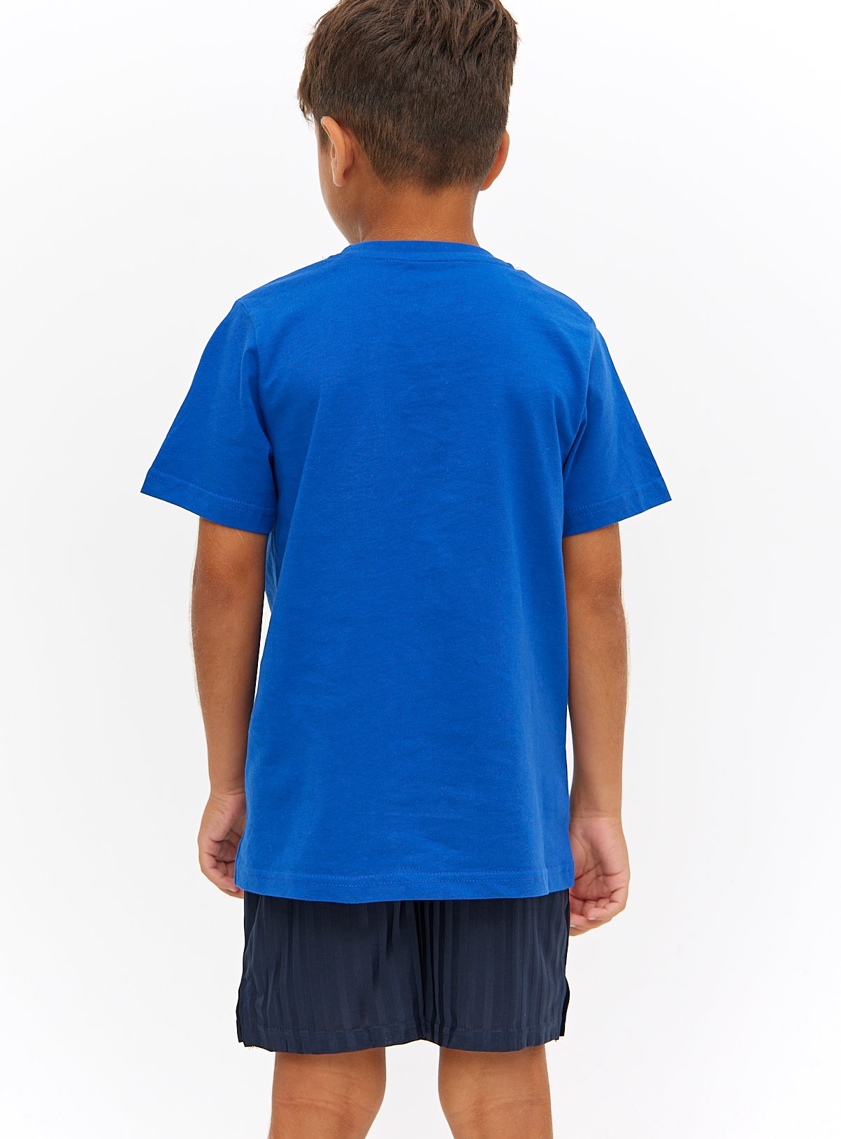Blue Cotton Crew Neck Sports T-Shirts 2 Pack 11 years - Image 6 thumbnail