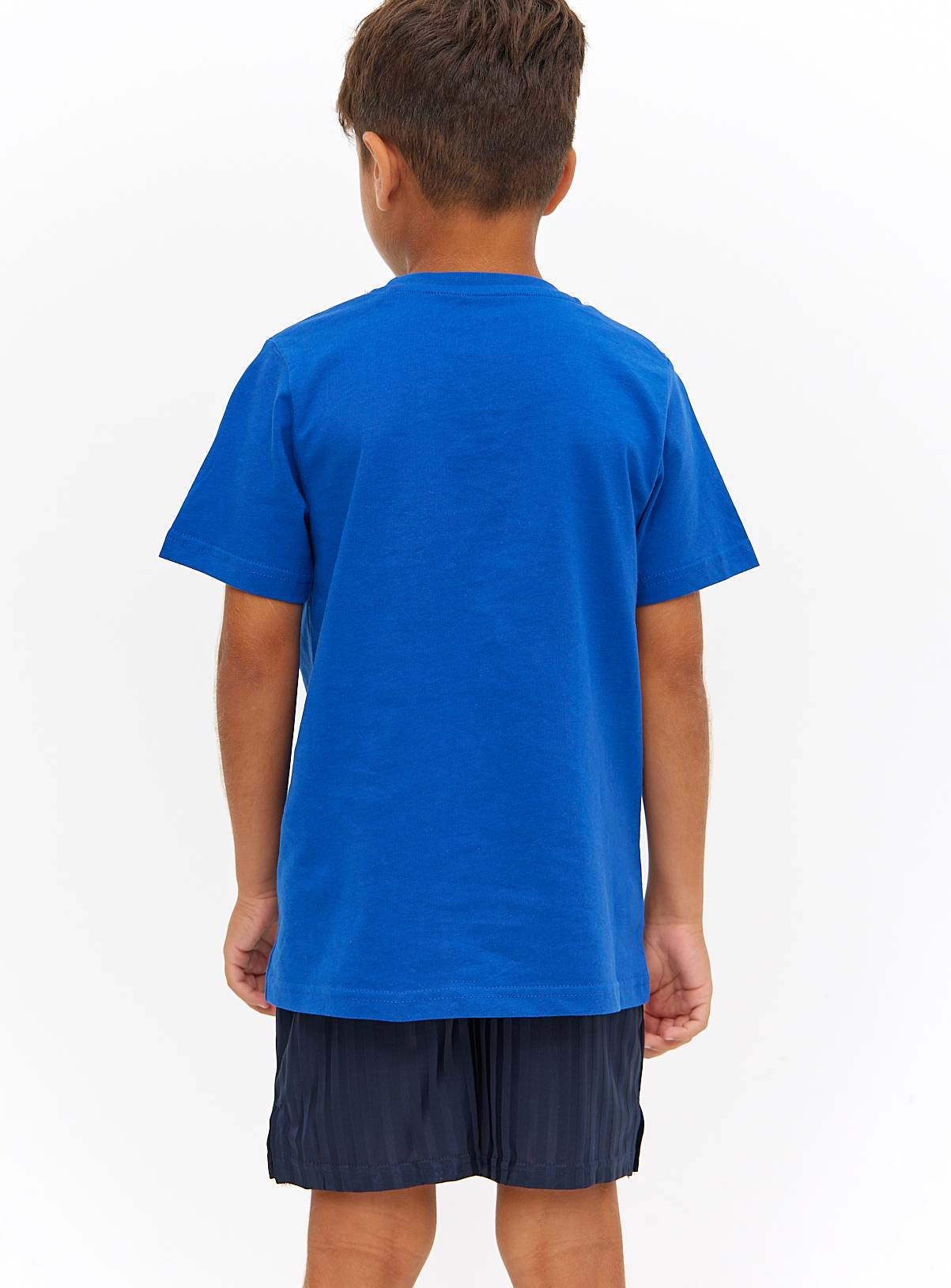 Blue Cotton Crew Neck Sports T-Shirts 2 Pack 11 years - Image 6