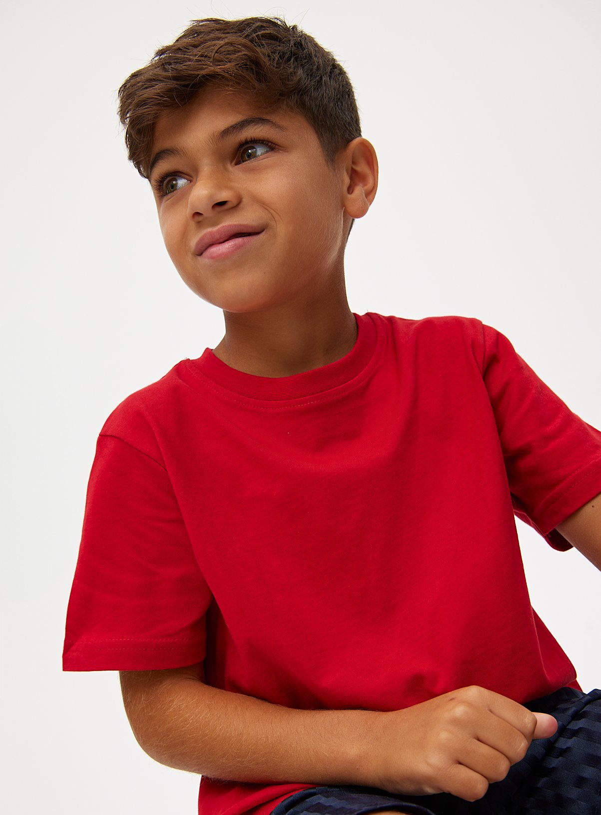 Red Cotton Sports Crew Neck T-Shirts 2 Pack 3 years - Image 5 thumbnail