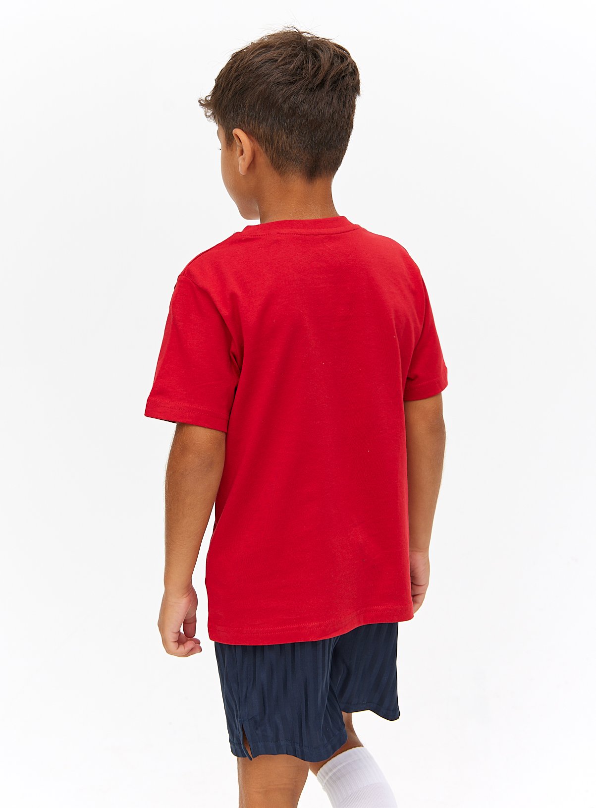 Red Cotton Sports Crew Neck T-Shirts 2 Pack 3 years - Image 6 thumbnail