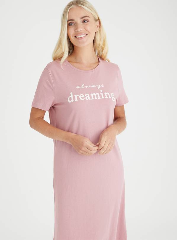 Buy Pink Always Dreaming Nightdress 18 | Nightdresses | Tu
