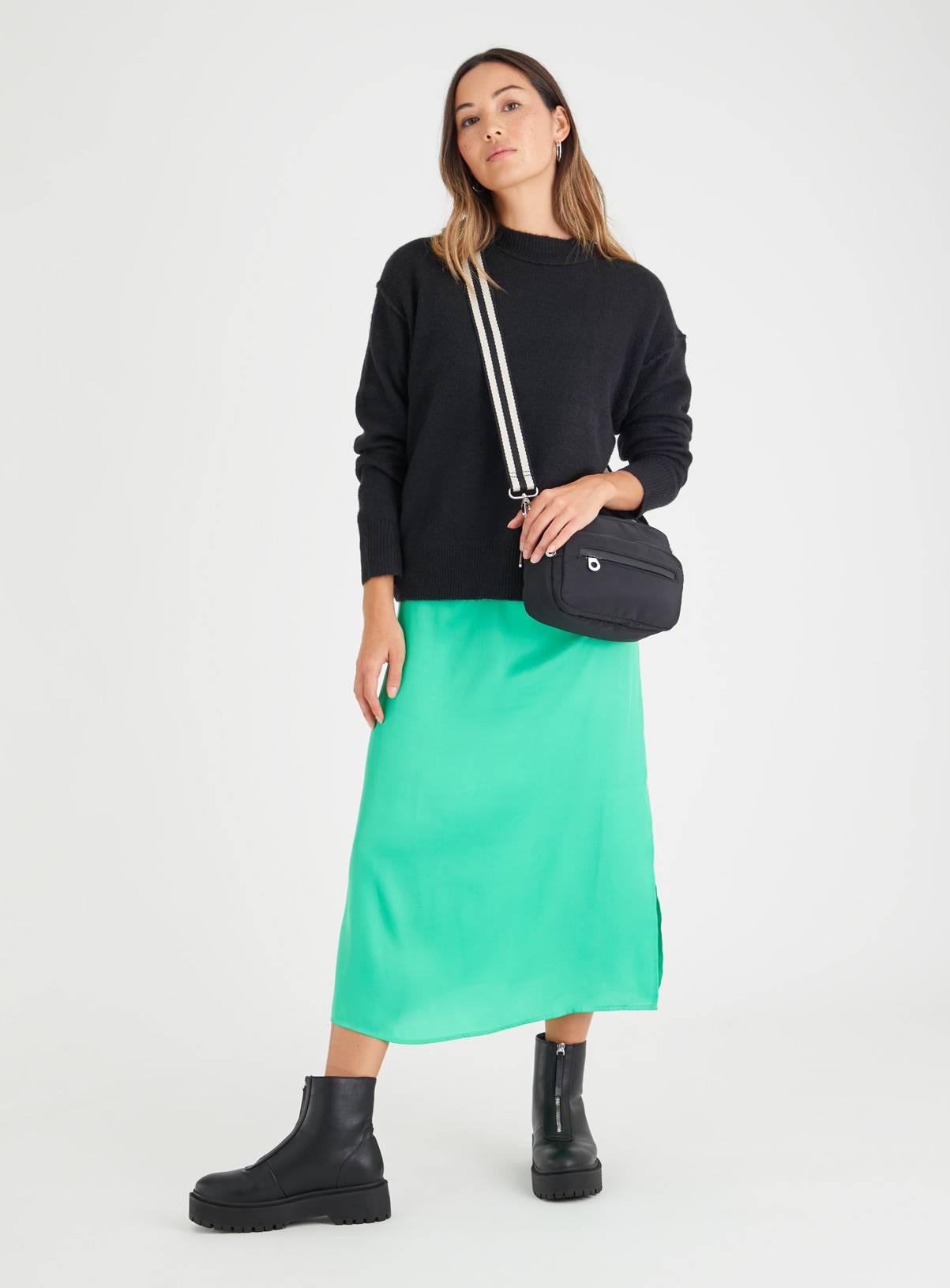Black Crew Neck Jumper 8 - Image 2