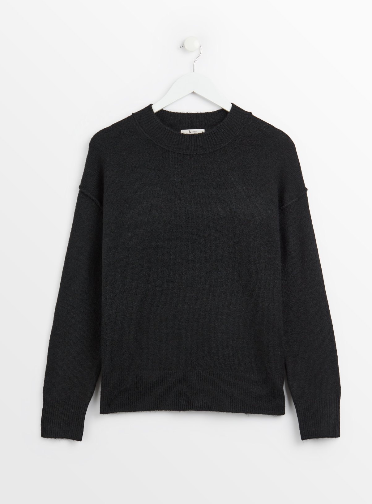 Black Crew Neck Jumper 8 - Image 3 thumbnail