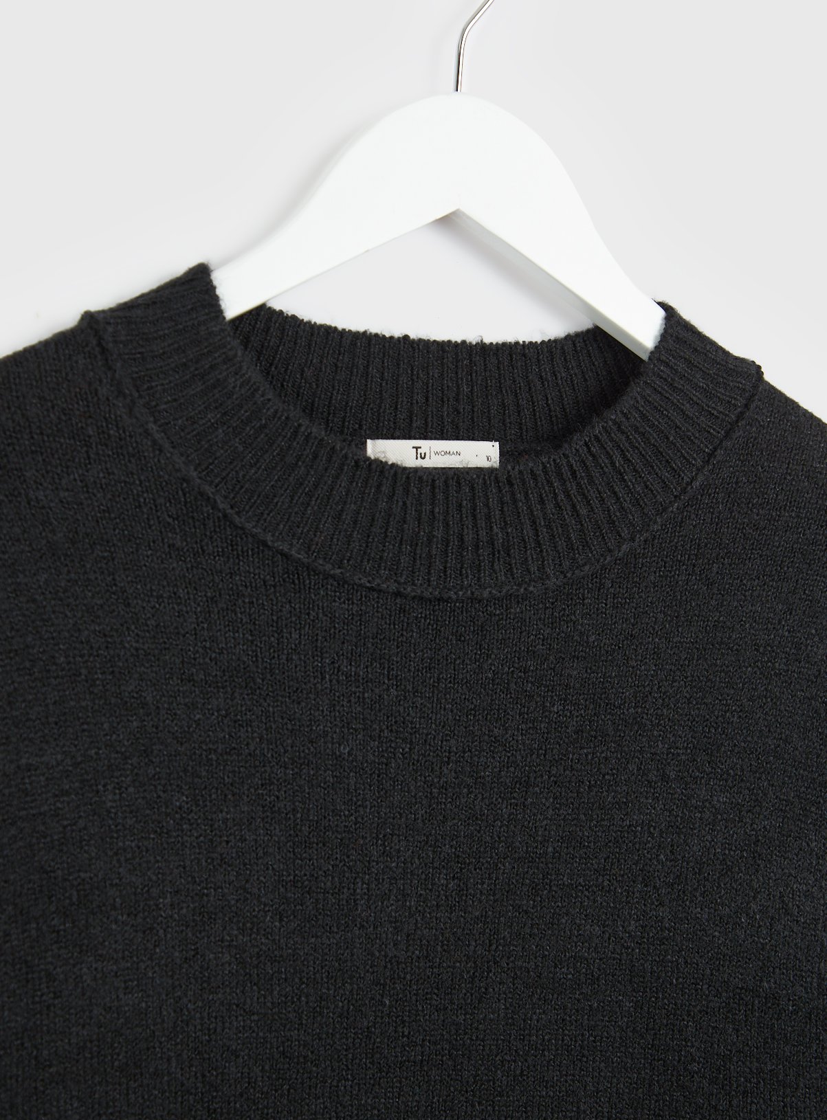 Black Crew Neck Jumper 8 - Image 4 thumbnail