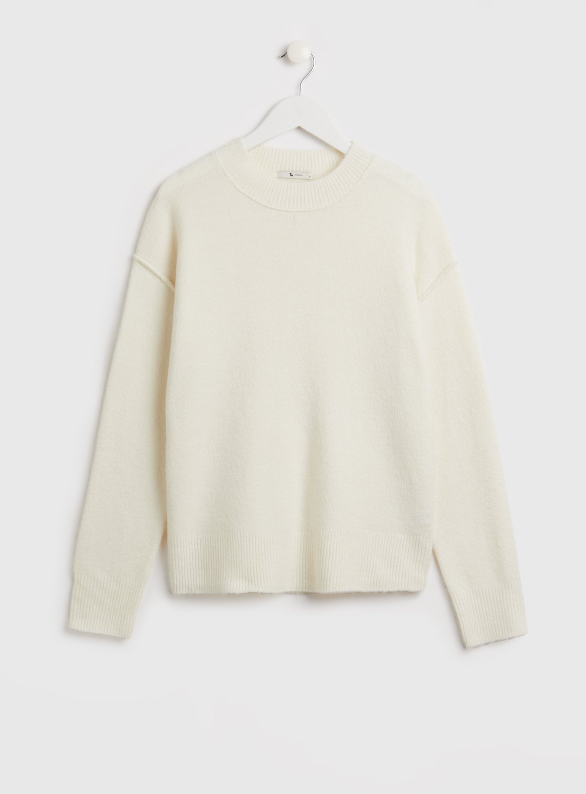 Cream Crew Neck Jumper 22 - Image 3 thumbnail