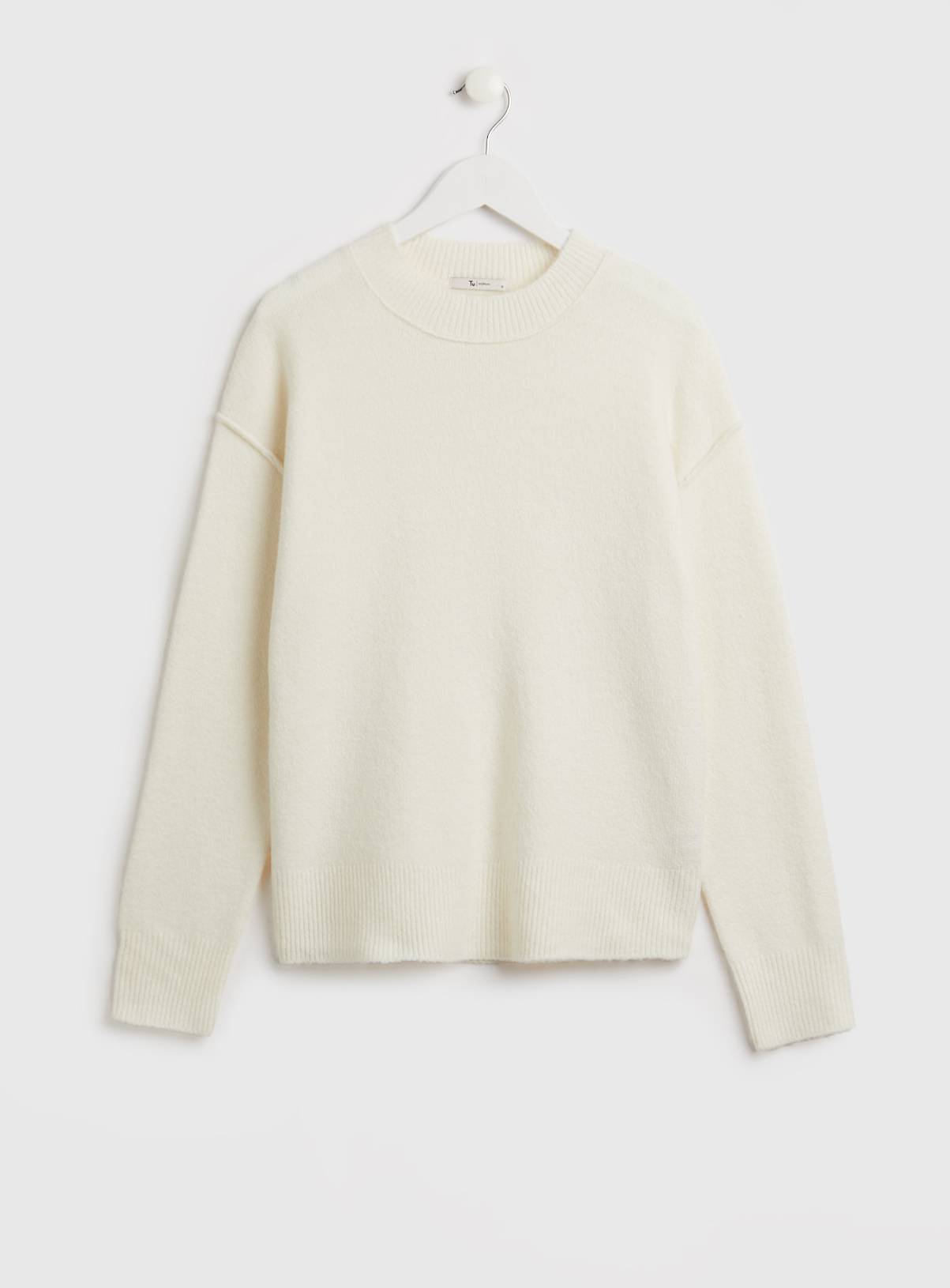 Cream Crew Neck Jumper 22 - Image 3