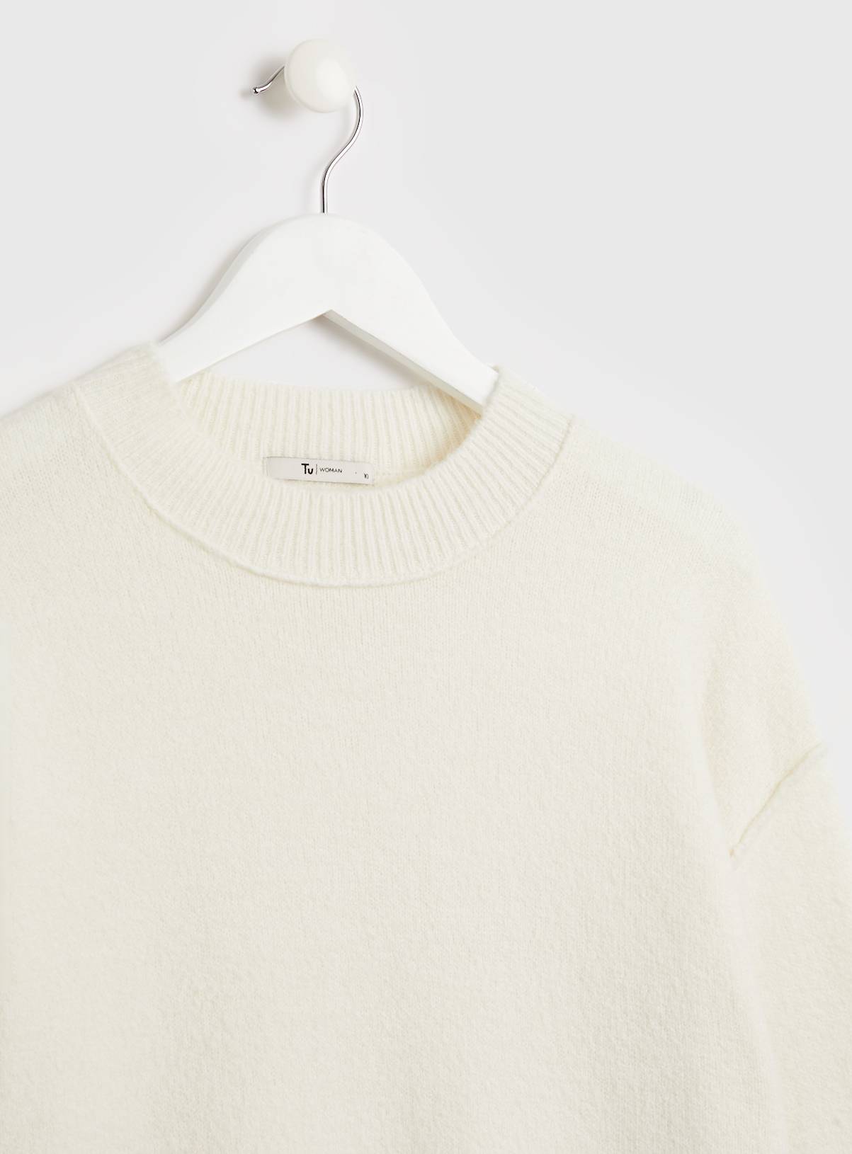 Cream Crew Neck Jumper 22 - Image 4