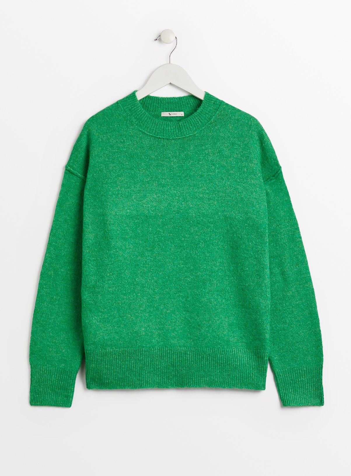 Green Crew Neck Jumper 10 - Image 3 thumbnail