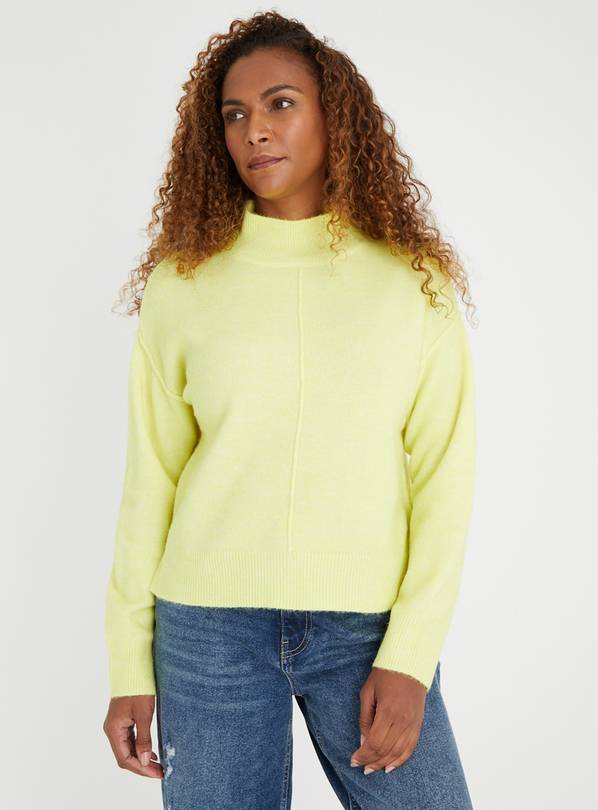 Turtleneck on sale sweater yellow