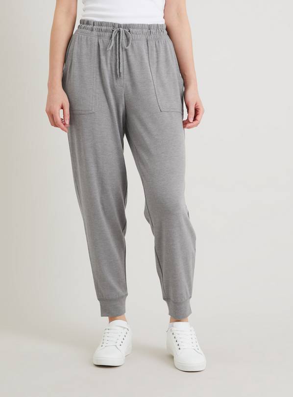 Buy PETITE Grey Patch Pocket Jogger 22 Joggers Argos
