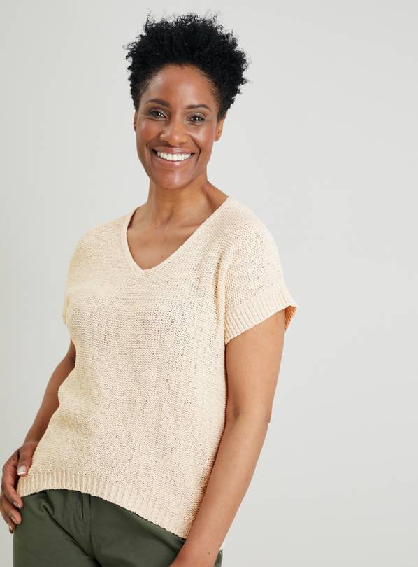 Oatmeal v neck on sale sweater