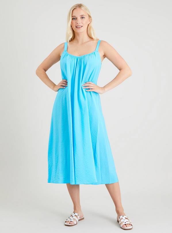 Sky Blue Trapeze Dress