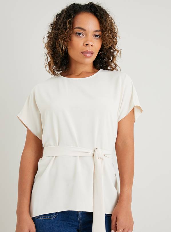 Express tie cheap waist top