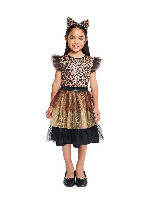Buy Leopard Cat 2 Piece Costume 56 years Halloween costumes Argos
