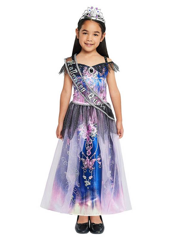 Purple Halloween Queen Costume 3-4 Years