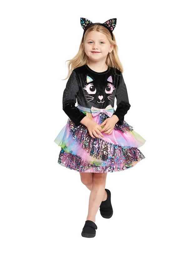 Black Cat 3 Piece Costume 1-2 years