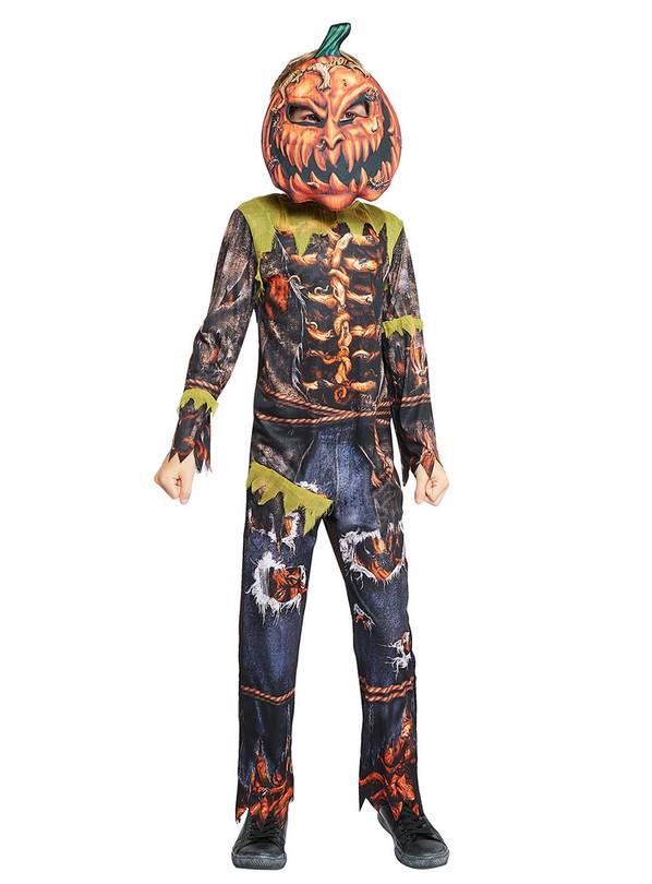 Buy Scary Pumpkin 2 Piece Costume 78 years Halloween costumes Argos