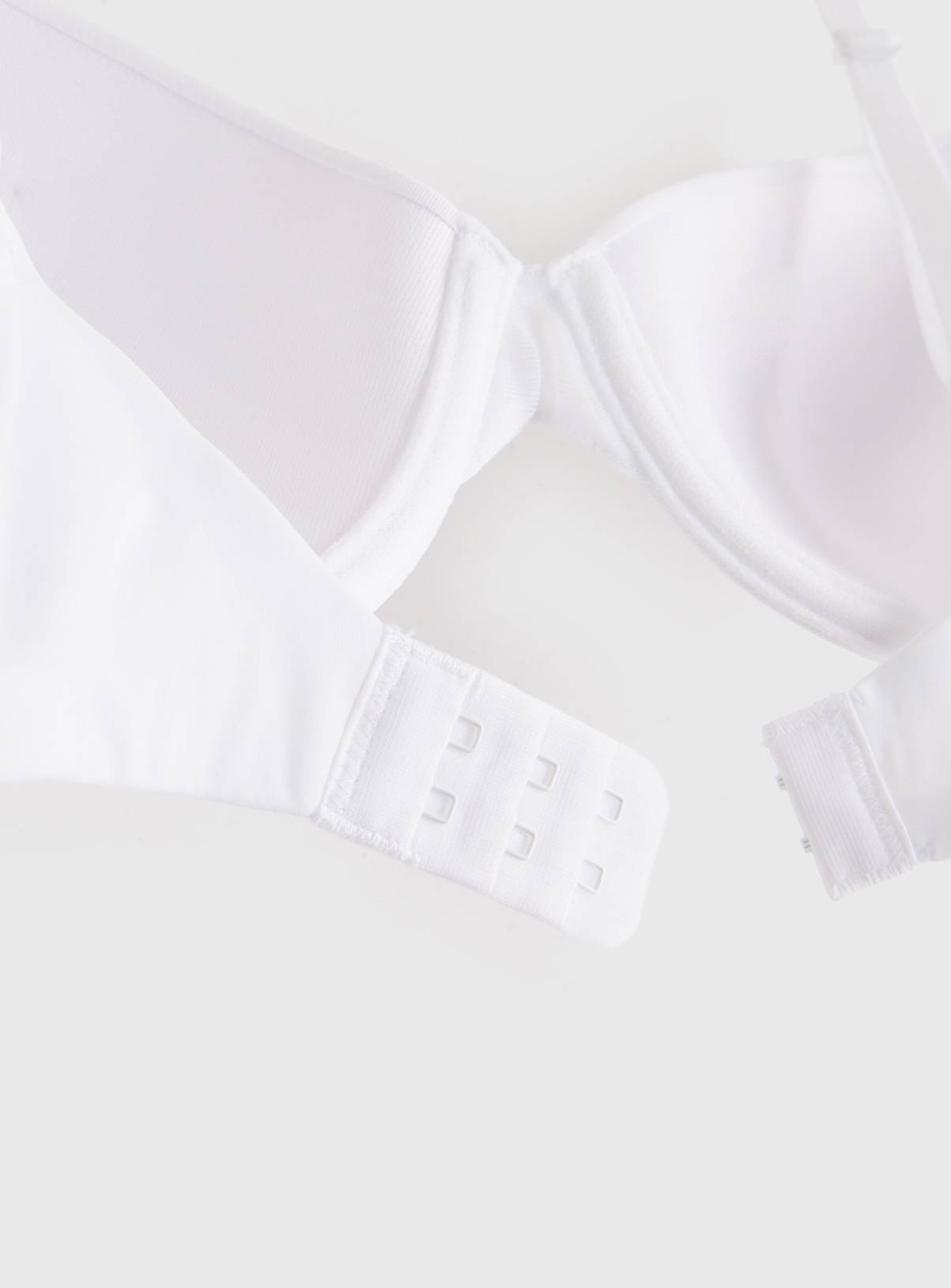 White Soft Touch T-Shirt Bra 36C - Image 4