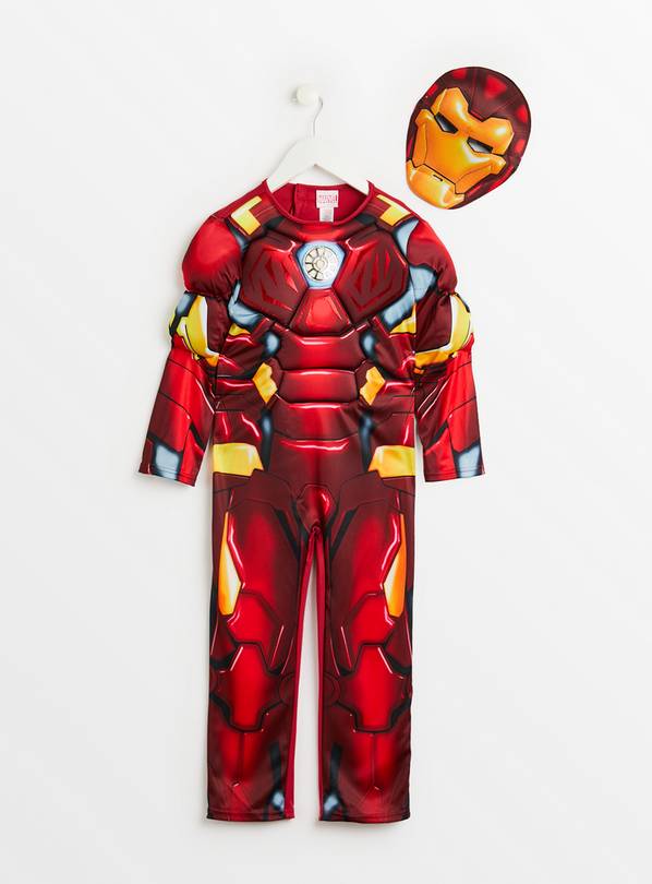 Marvel Red Iron Man Costume 3-4 Years