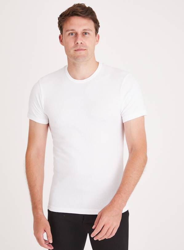 White Maximum Warmth Thermal Short Sleeve T-Shirt M