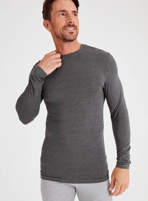 Heat Active Grey Medium Warmth Top L