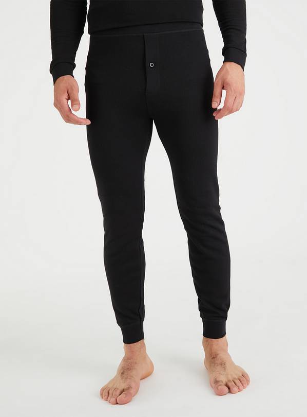 Black cheap thermal pants