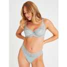 Buy A-GG Turquoise Recycled Lace Full Cup Non Padded Bra - 32F, Bras
