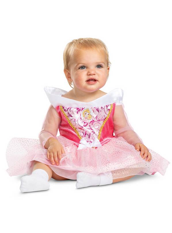 Buy Baby Disney Princess Pink Aurora Costume 6-12 months | Kids fancy ...