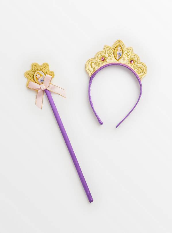 Disney Princess Rapunzel Tiara & Wand One Size