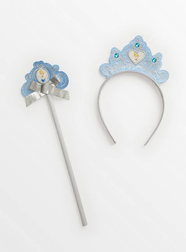 Buy Disney Cinderella Wand Tiara Set One Size Kids fancy dress