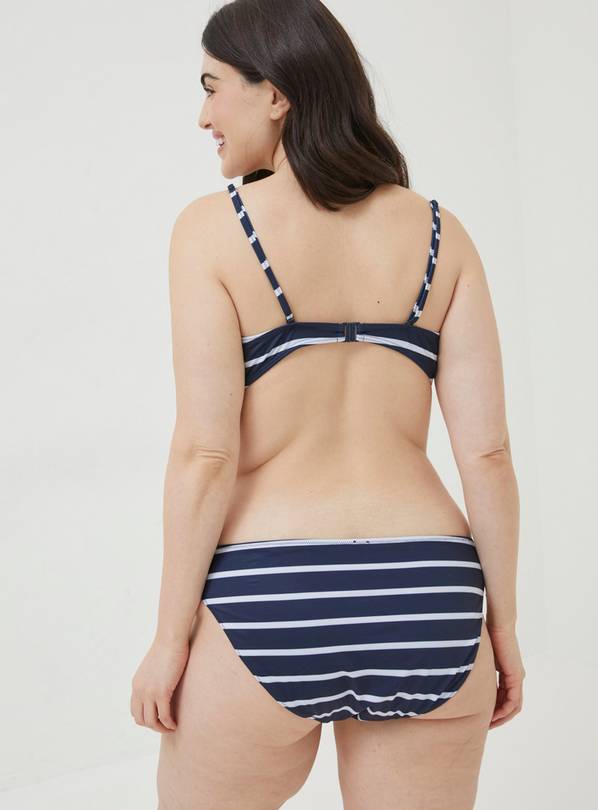 Fatface breton racer swimsuit online