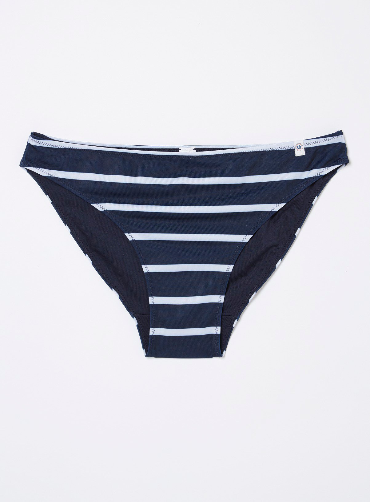 SKU FF Breton Reversible Bikini Bottoms:Navy:10 - Image 3 thumbnail