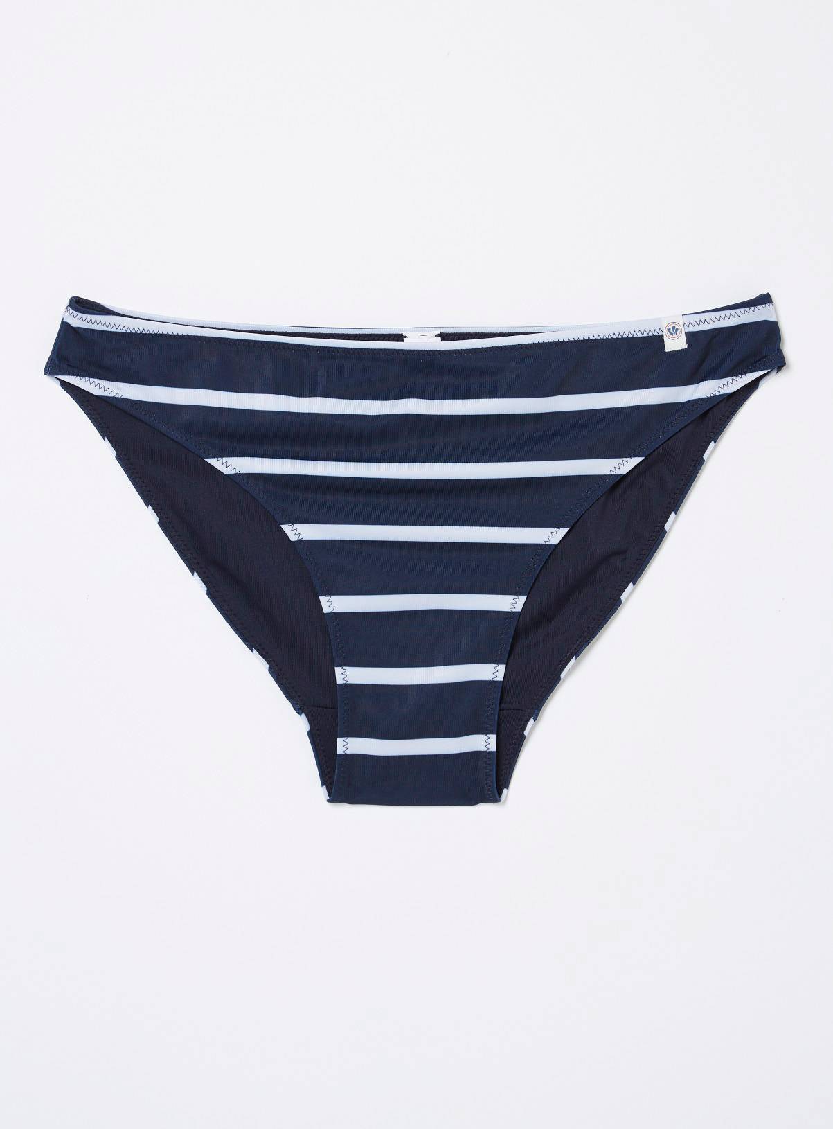 SKU FF Breton Reversible Bikini Bottoms:Navy:10 - Image 3