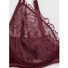 Buy A-GG Boudoir Collection Aubergine Lace & Velvet Underwired Bra 42B, Bras