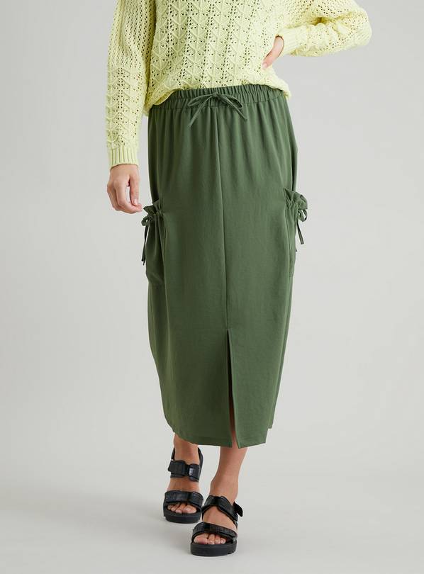 Long khaki outlet skirts cheap