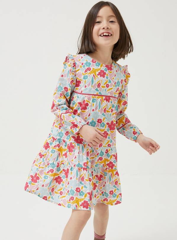 Buy FATFACE Grace Bright Blooms Dress - 10-11 years | Dresses ...