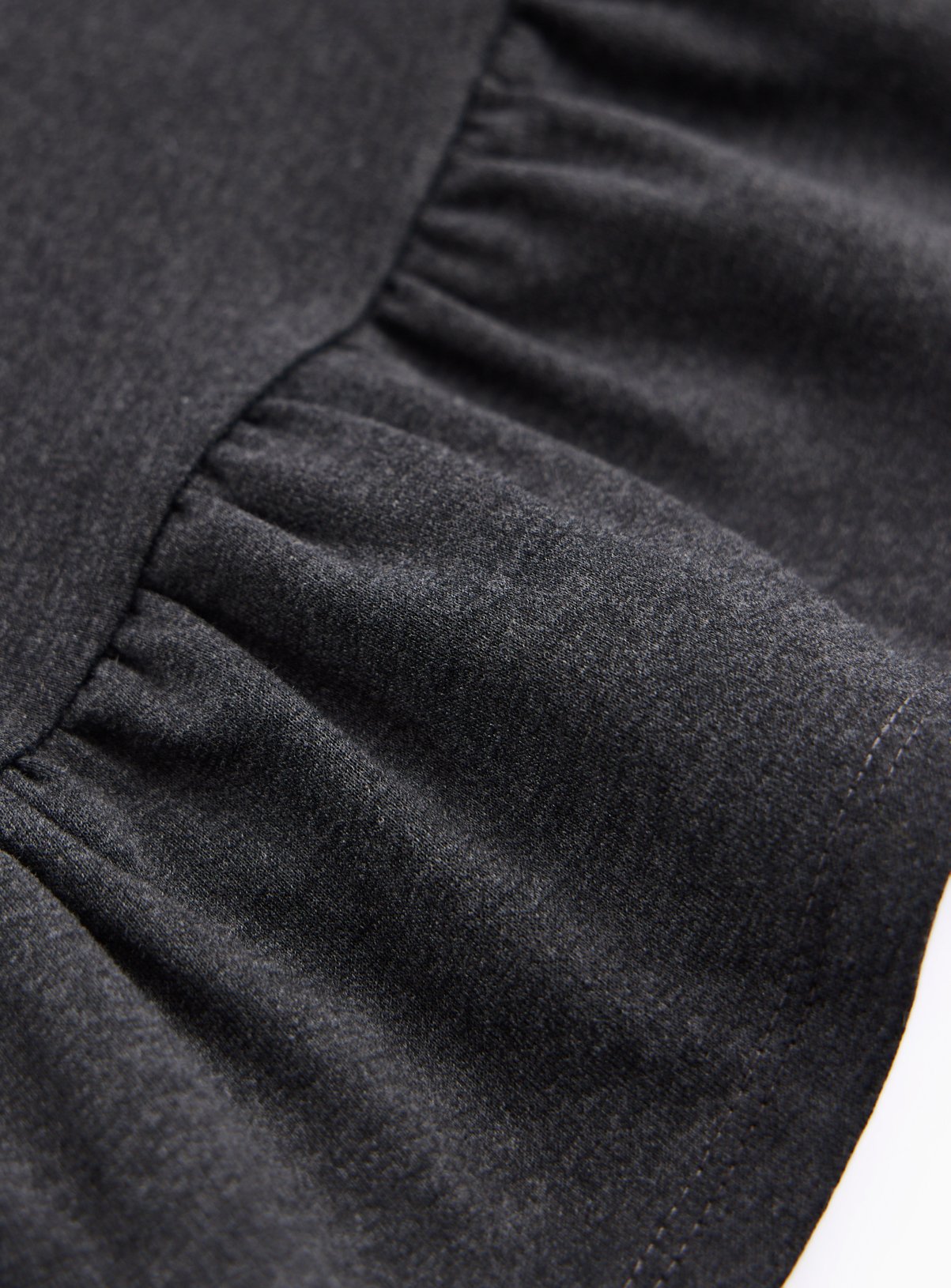 Grey Jersey Ruffle Skirt 13 years - Image 2 thumbnail