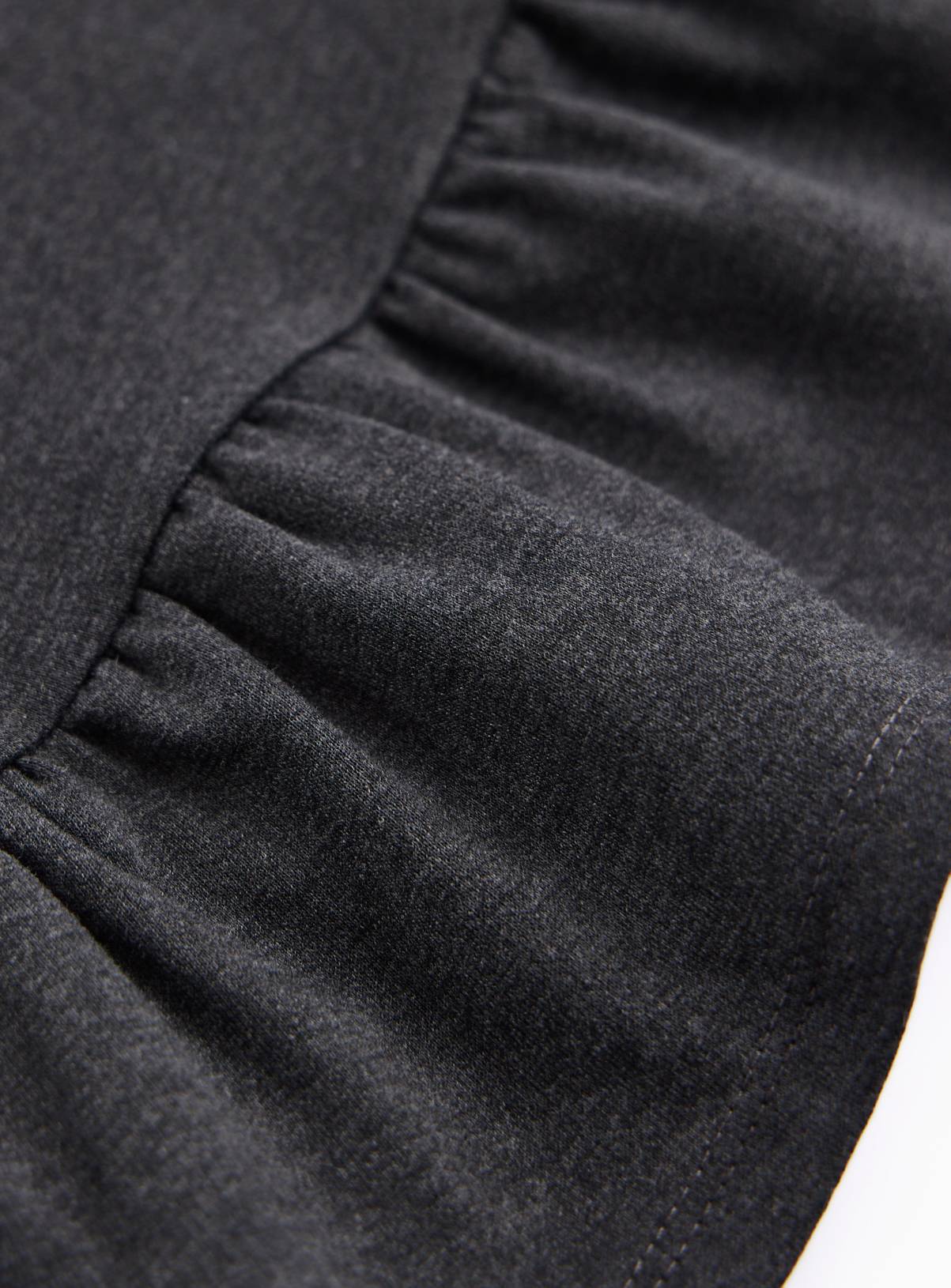 Grey Jersey Ruffle Skirt 13 years - Image 2