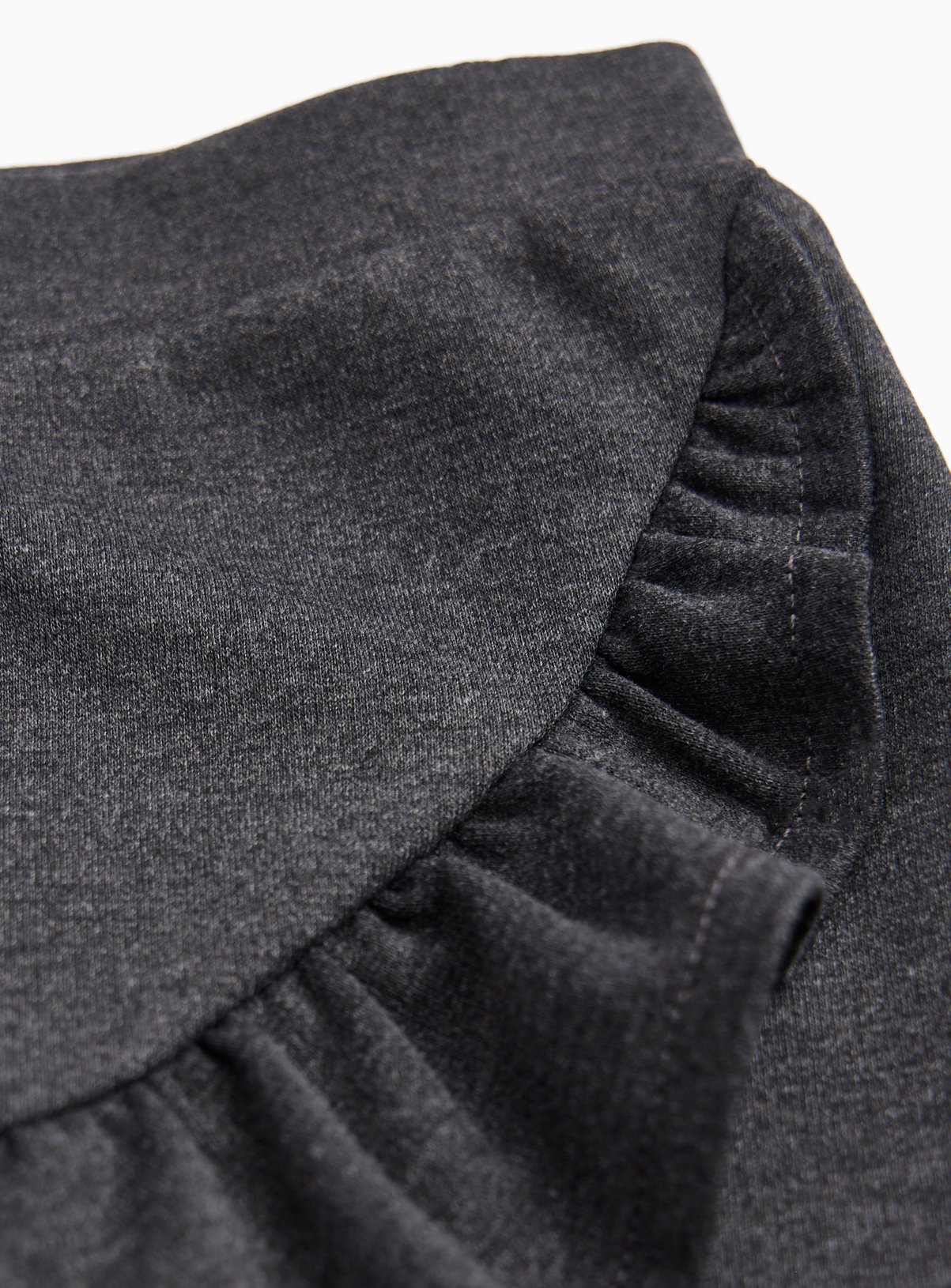 Grey Jersey Ruffle Skirt 13 years - Image 3 thumbnail