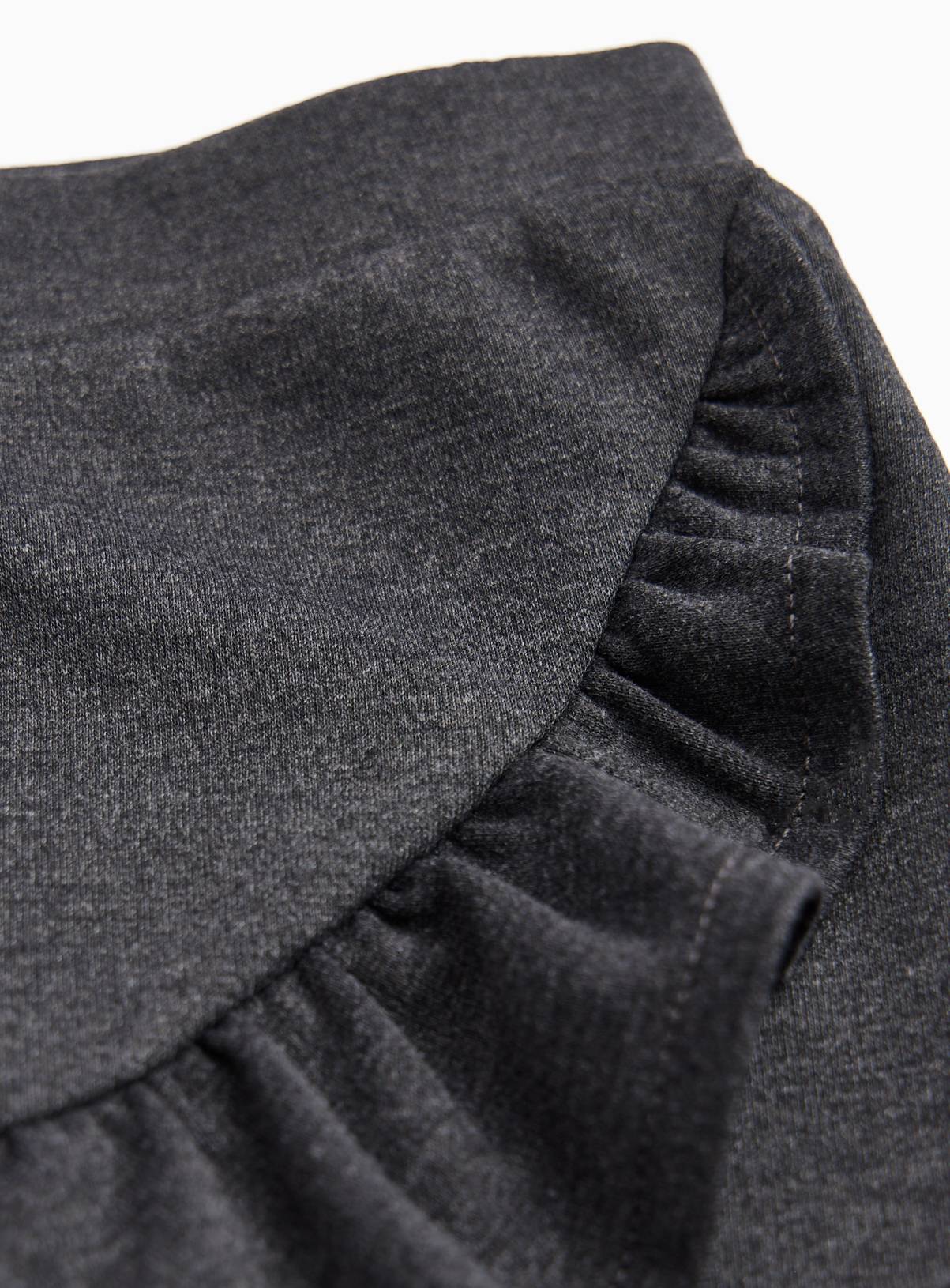 Grey Jersey Ruffle Skirt 13 years - Image 3