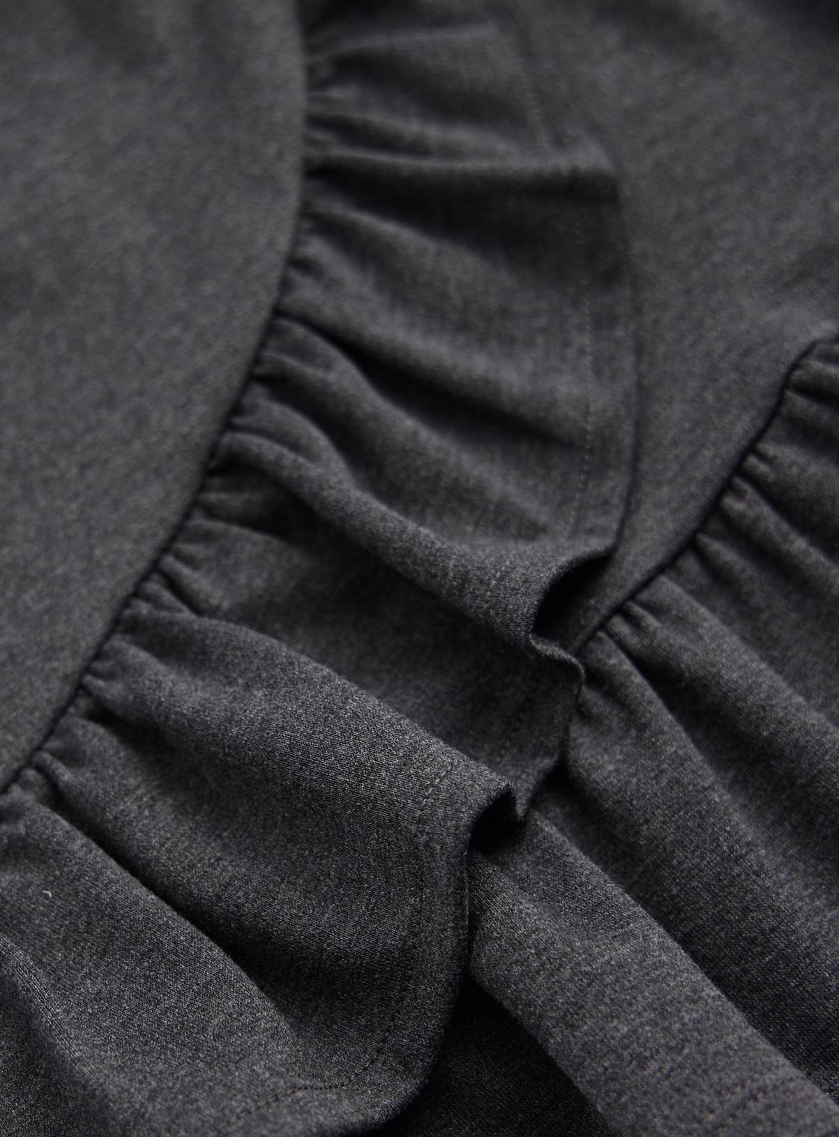 Grey Jersey Ruffle Skirt 13 years - Image 4