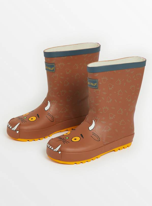 Buy The Gruffalo Brown Wellies 4 Infant Boots and wellies Tu