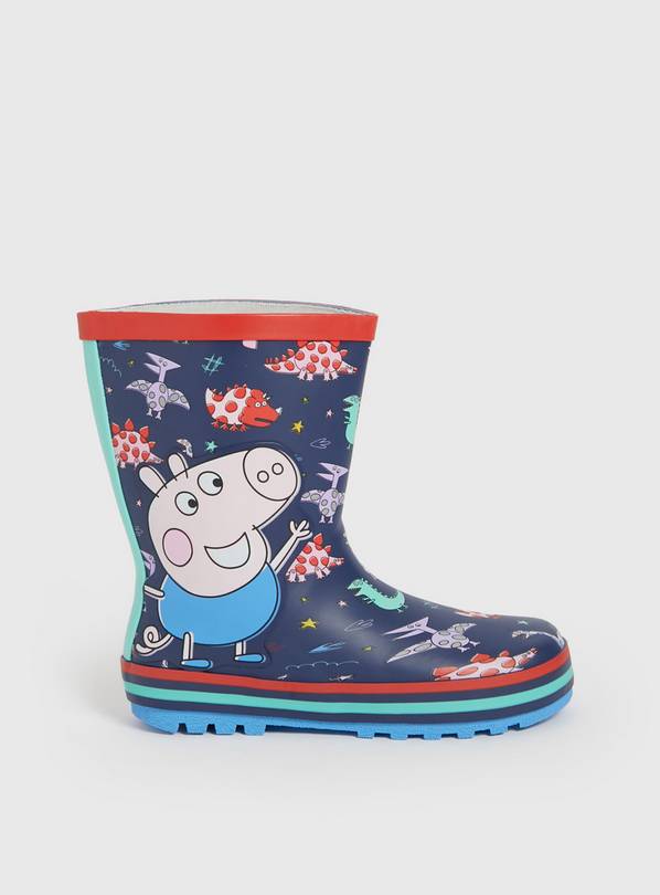 Buy Peppa Pig Navy George Rubber Wellies 5 Infant Tu