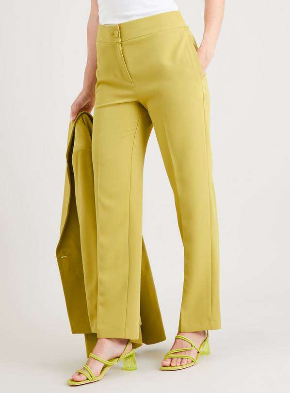 Green Straight Leg Coord Trousers 20L