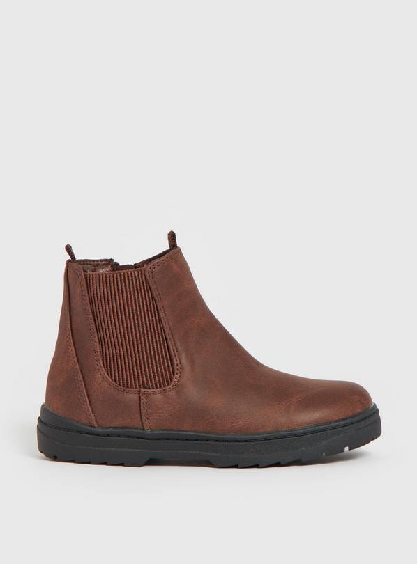 Brown Chelsea Boots 9 Infant