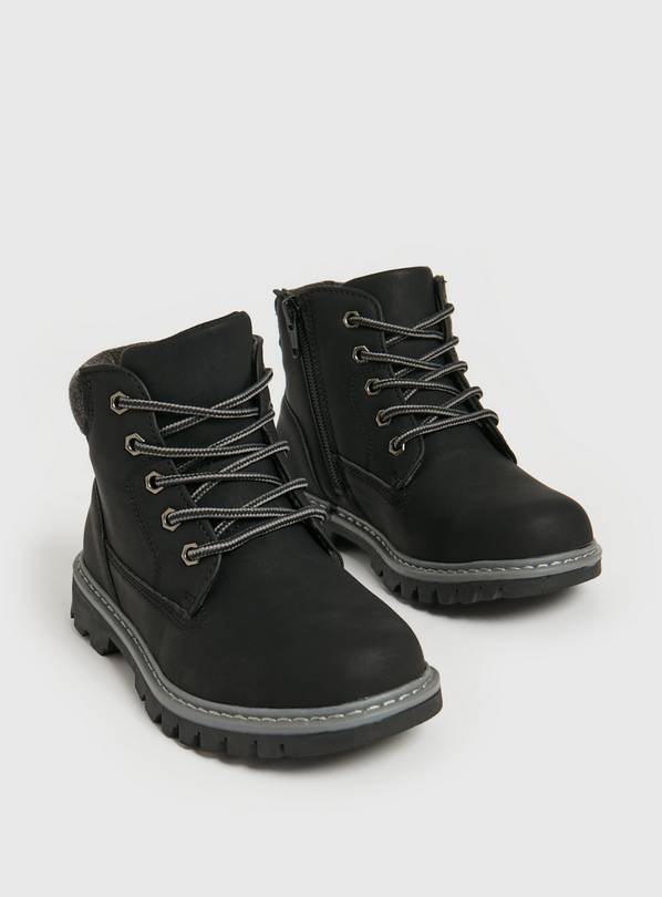 Infant lace up on sale boots