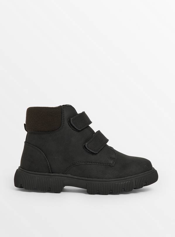 Ankle boots with velcro cheap straps