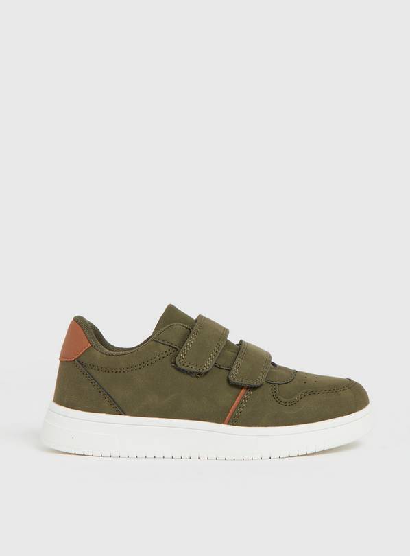 Buy Khaki Twin Strap Trainer 3 | Trainers | Tu