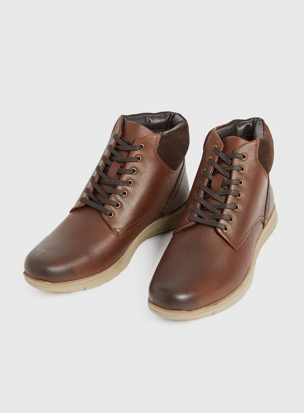 Buy Brown Leather Chukka Boots 9, Boots and wellies